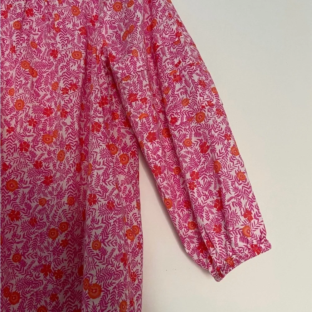 J. Crew Pink Floral Women's Top S - Picture 2 of 4